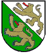 Coat of Arms, Canton Thurgau, green color is sign of helvetic revolution (cf. arms of Vaud, St. Gallen)